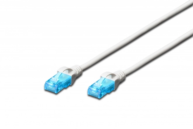 Patch kábel RJ45 biely 0.25m