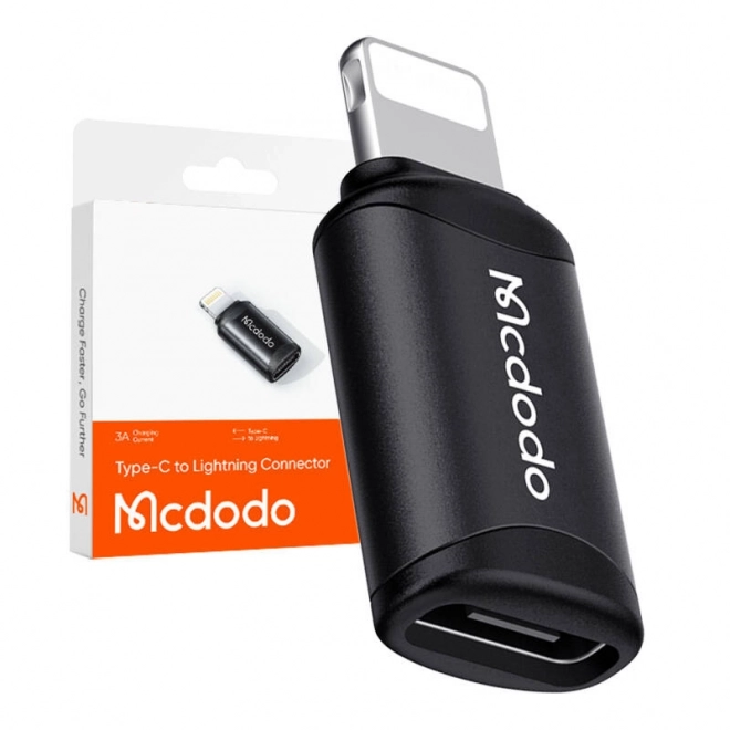 Adaptér USB-C na Lightning Mcdodo čierny