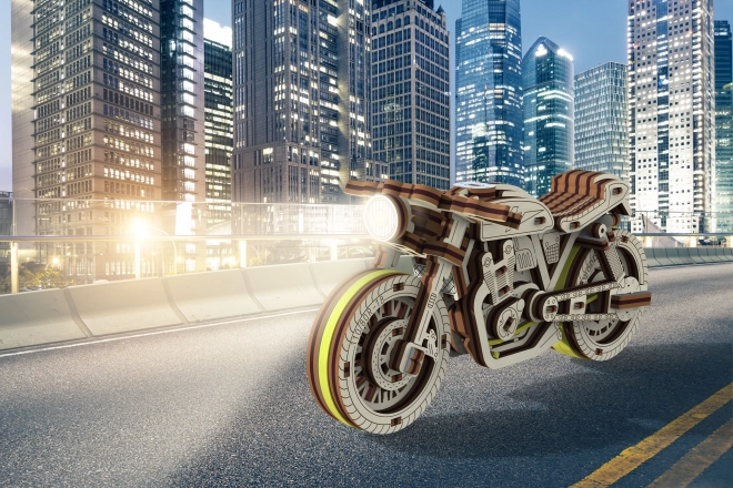 3D Puzzle Motorka Café Racer