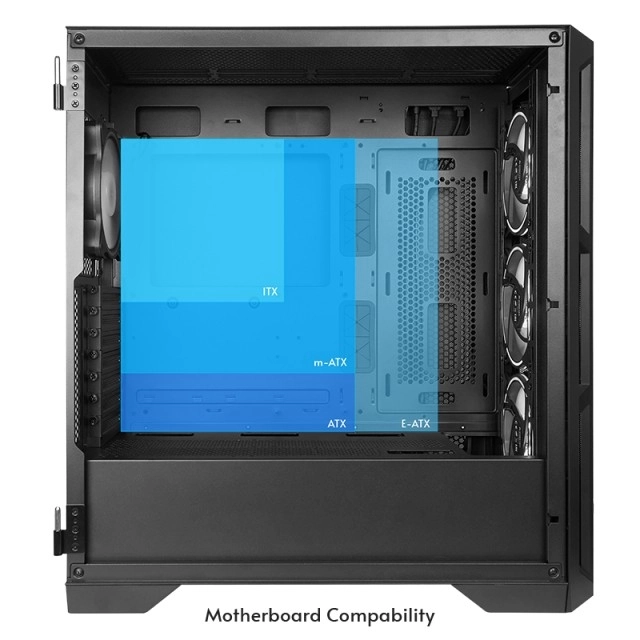 Chieftec Apex herný case s RGB osvetlením