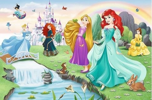 Trefl puzzle s Disney princeznami 60 dielikov