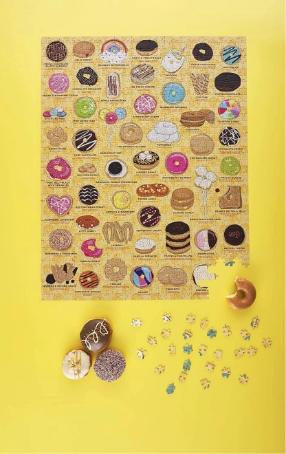 Puzzle Ridley's Games pre milovníkov donutov 1000 dielikov
