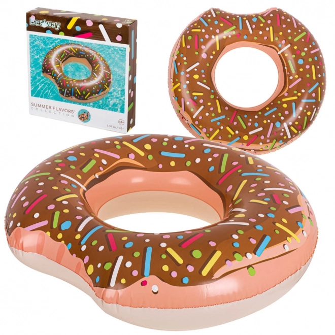 BESTWAY 36118 Donut 107 cm bronzové plávacie koleso