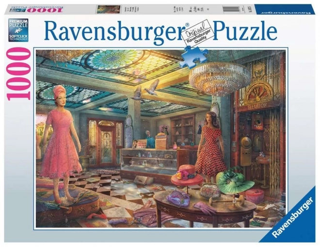 Ravensburger - Puzzle 1000 dielikov: Opustený obchod