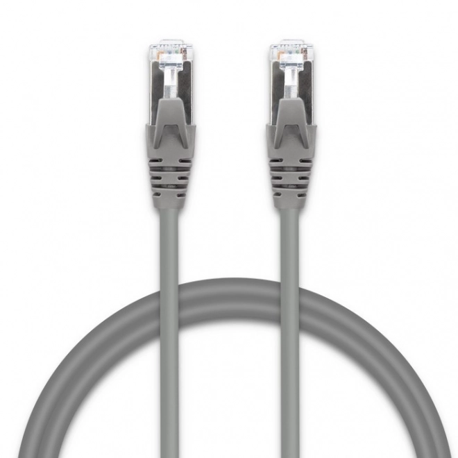 Tienený patch kábel FTP CAT5e 5 m – Qoltec