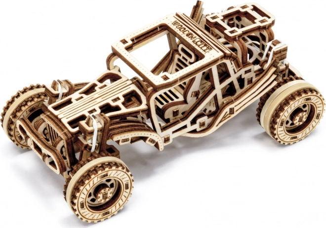 Drevené 3D Puzzle Automobil Buggy
