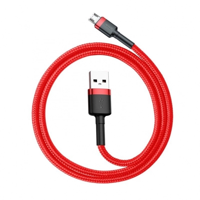 Kábel Baseus Cafule Micro USB 2,4A 1m Červený