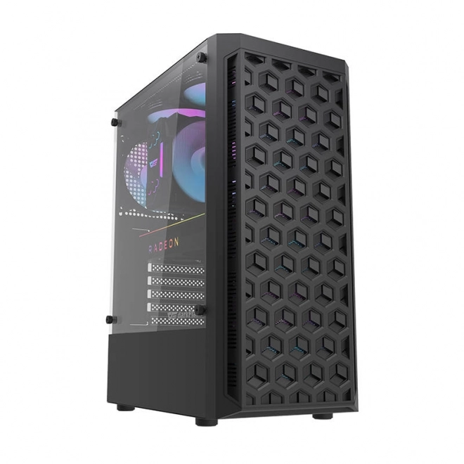 Počítačová skriňa Darkflash Micro-ATX (čierna)