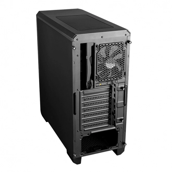Skriňa pre PC Oberon Glass čierna