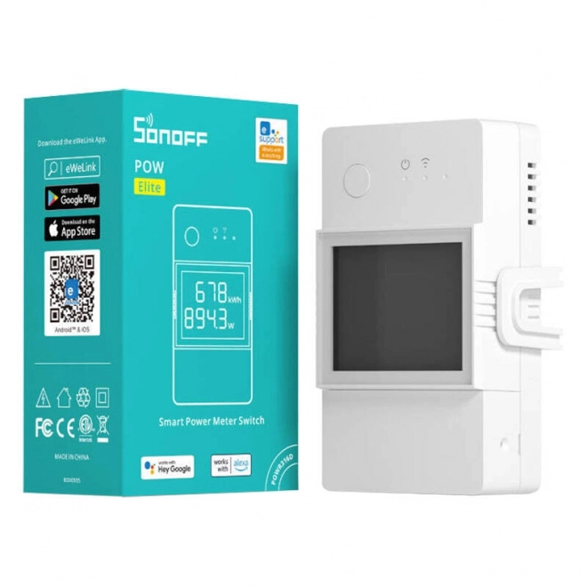 Chytrý merač spotreby Sonoff POWR320D