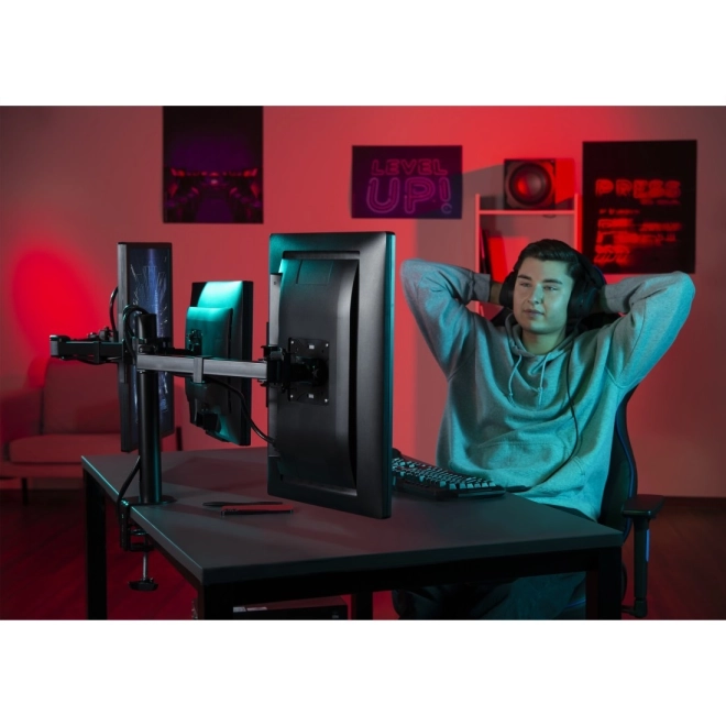 Držiak na monitor s 3 ramenami pre 13-27 palcov