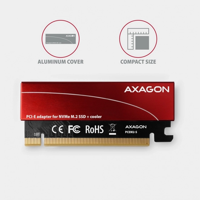 Adaptér PCIe s podporou NVMe SSD