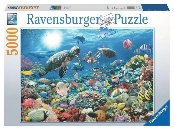 Ravensburger Puzzle Život na korálovom útese 5000 dielikov