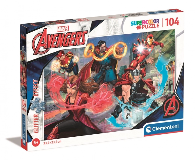 Třpytivé puzzle Marvel: Avengers