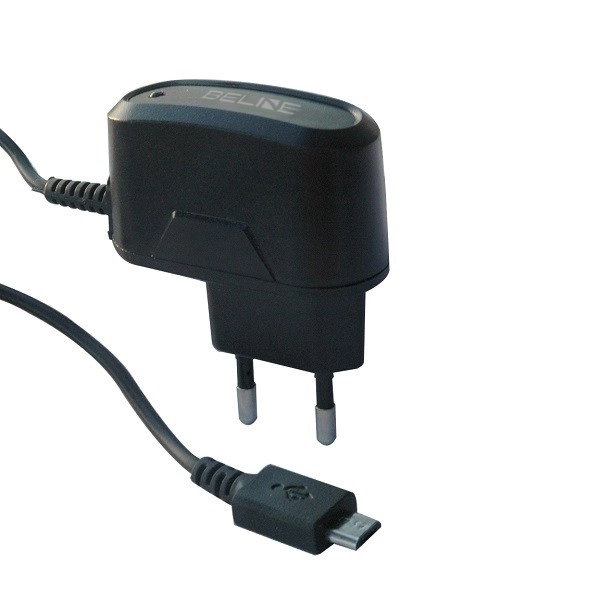 Čierna nabíjačka Beline microUSB 1A