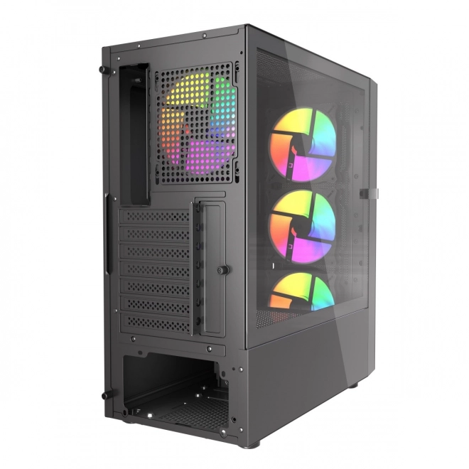 Midi veža Fornax 4300 ATX čierna