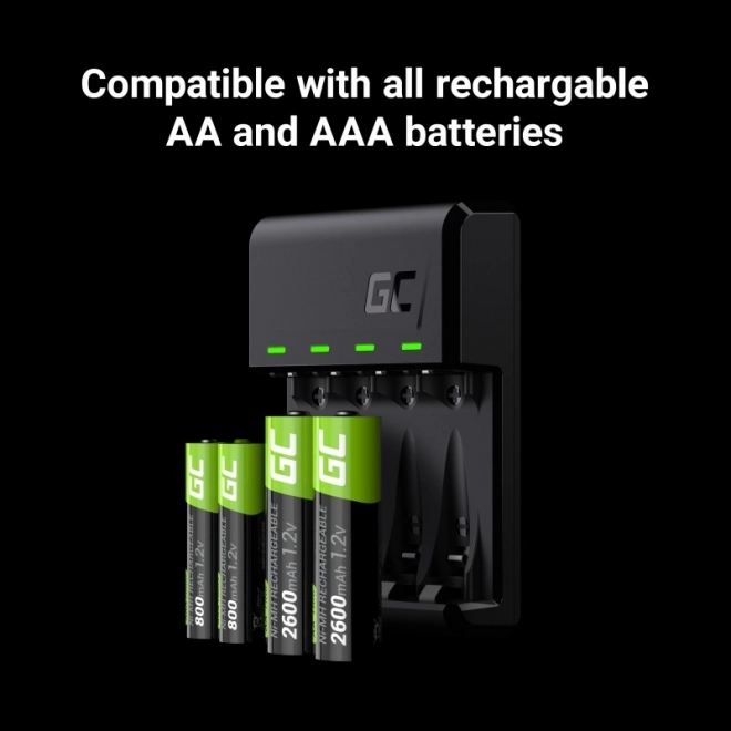 Nabíjačka VitalCharger + 4x AAA akumulátory 800mAh