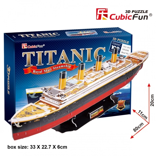 Titanic Veľký 3D Puzzle