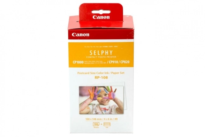 Canon RP-108 sada s farebným atramentom a papierom 108 listov