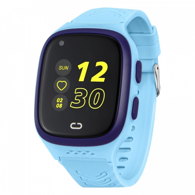 Smart hodinky pre deti Garett Rock 4G RT modré