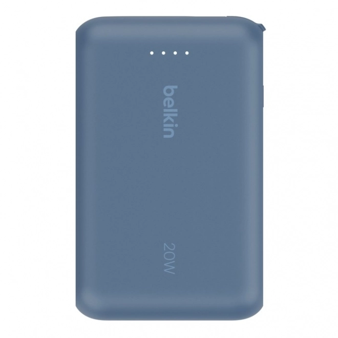 PowerBank BoostCharge 10 000 mAh s integrovaným káblom-C a portom-C modrý