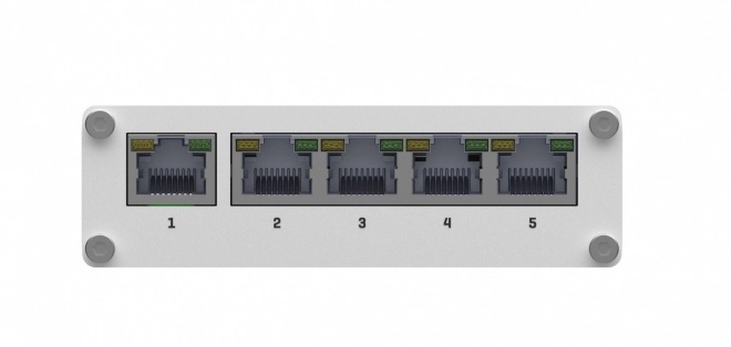 Priemyselný prepojovač TSW110 s 5x Gigabit Ethernet