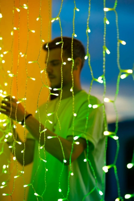 Inteligentný záves LED Twinkly 210 RGBW