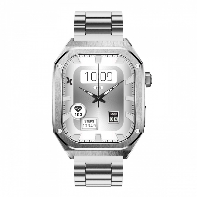 Smartwatch FW65 Iron S strieborný