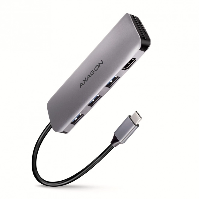 Multifunkčný USB-C hub s HDMI a čítačkou kariet