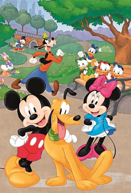 Clementoni Puzzle Mickey Mouse 104 dielikov a 3D puzzle