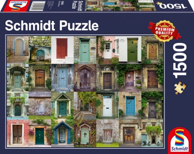 Puzzle Koláž dverí 1500 dielikov