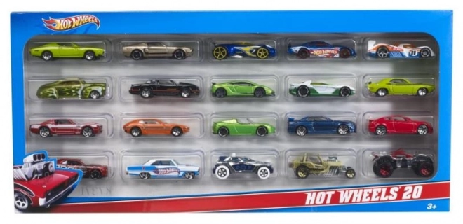 Sada 20 Angličákov Hot Wheels