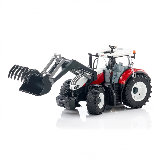 Bruder traktor Steyr 6300 Terrus CVT s čelným nakladačom