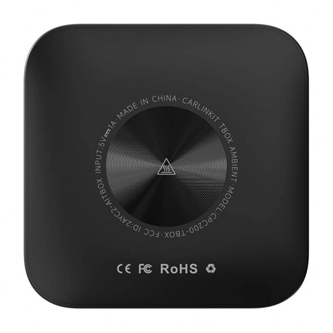 Carlinkit Tbox Plus LED bezdrôtový adaptér, 4G/64G, Apple CarPlay/Android Auto