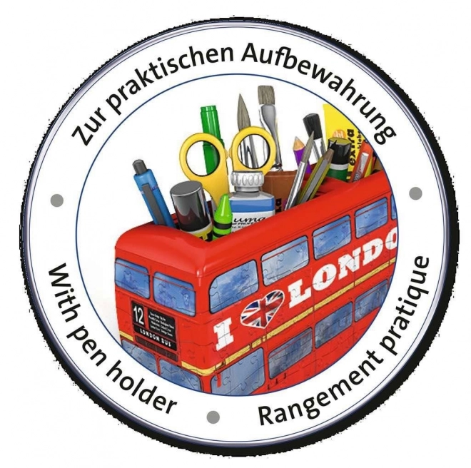 Ravensburger 3D puzzle londýnsky autobus Doubledecker 216 dielikov