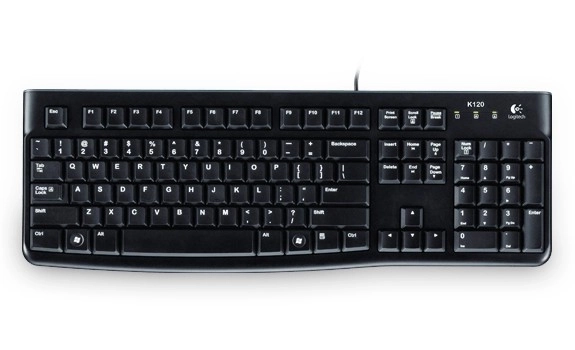 Logitech klávesnica K120 USB