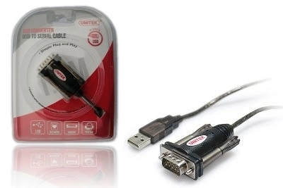 Adaptér USB na RS-232 so špecializovaným adaptérom