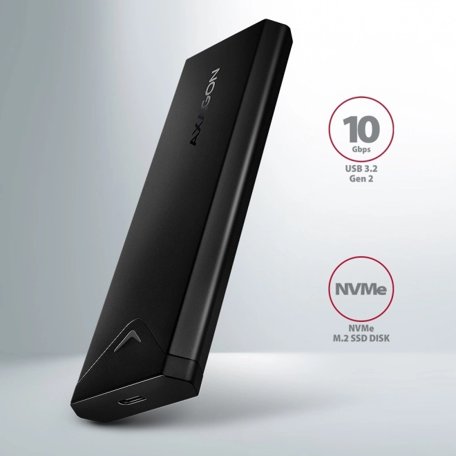 Vonkajší hliníkový kryt pre NVMe SSD s rozhraním USB-C 3.2 Gen 2