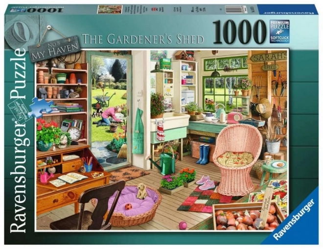 Ravensburger Puzzle Záhradníková búda 1000 dielikov