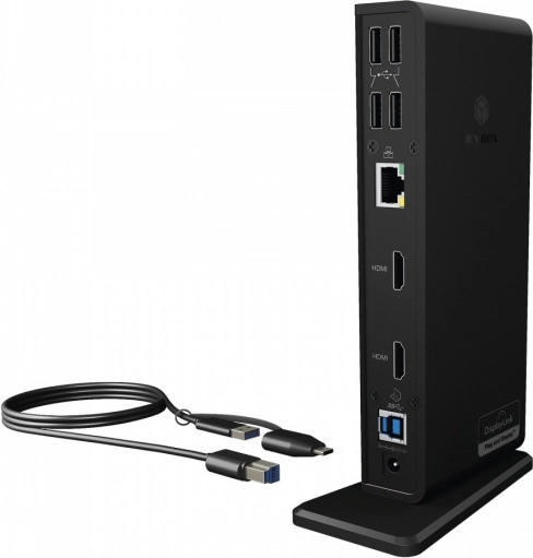Stolová dokovacia stanica Icy Box DisplayLink