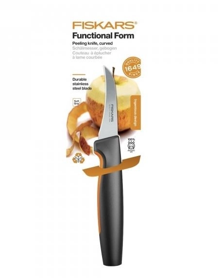 Zahnutý škrabací nôž Fiskars Functional Form 7 cm