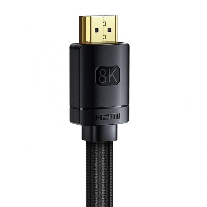 HDMI kábel na HDMI Baseus High Definition 0,5 m, 8K čierny