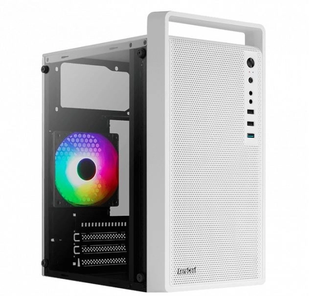Mini tower skrinka biela RGB USB 3.0