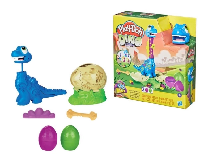 Play-Doh rastúci dinosaurus Brontík