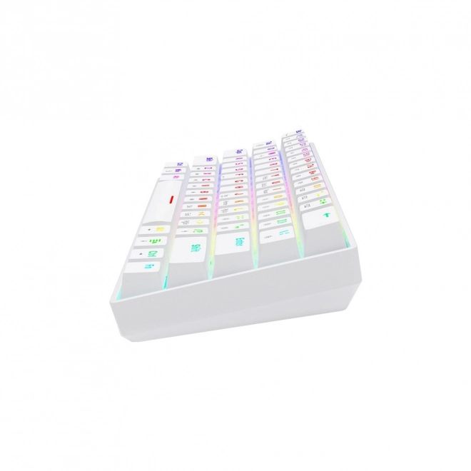 Mechanická klávesnica Savio Whiteout X2 Peach Silent