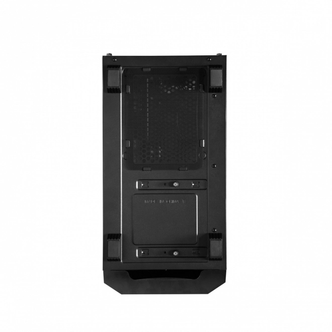 Elegantná Mid Tower počítačová skrinka čierna