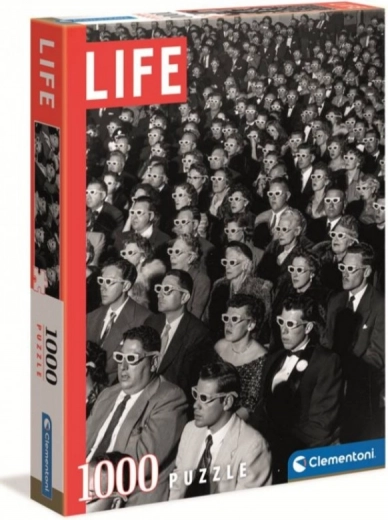 Ikonický motív LIFE v čiernobielom prevedení