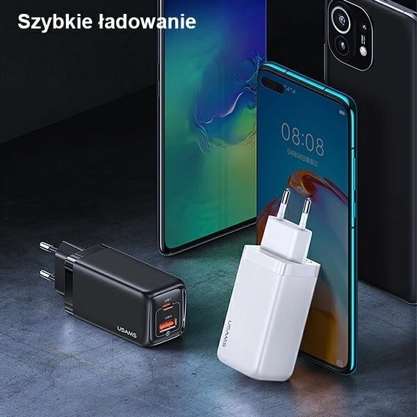 Nabíjačka USAMS T47 USB/ USB-C 65W PD Rýchla