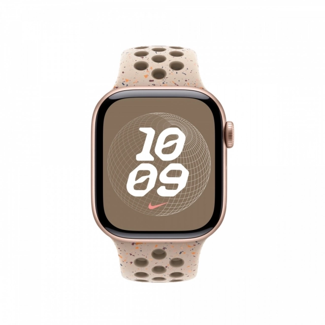 Športový remienok Nike v farbe púštneho kameňa pre puzdro 42 mm - veľkosť S/M