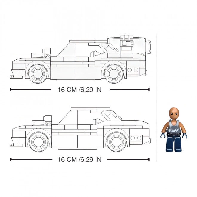 Sluban pouličný závodný auto 2v1